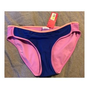 NWT Color Block Bikini Bottoms